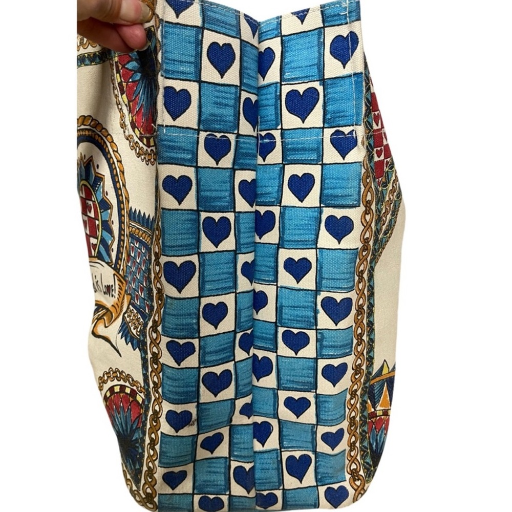 Brighton believe in love tote bag shopping bag canvas picnic reusable - Picture 14 of 14